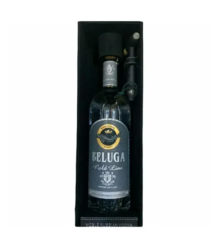 beluga vodka gold line leather 700 ml.-