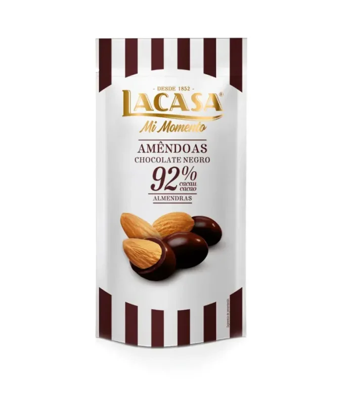 Almendras Chocolate Negro Lacasa Mi Momento 125G