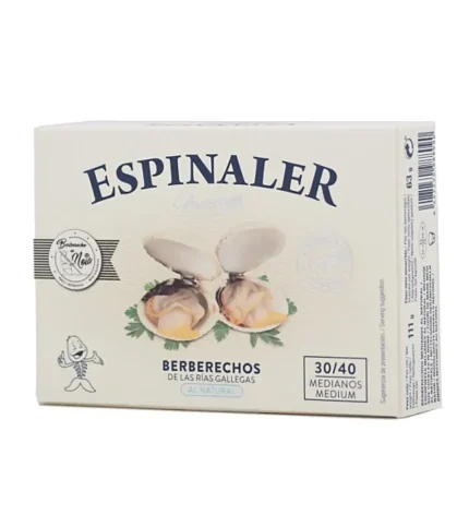 Berberechos Espinaler Premium 30/40 Medianos