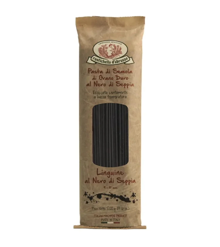 linguine al nero di sepia rustichella 500g.