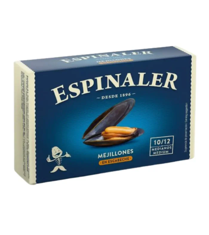 Mejillones Escabecha Espinaler 10/12