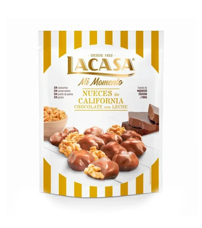 Nueces De California Chocolate Leche Lacasa Mi Momento 115G