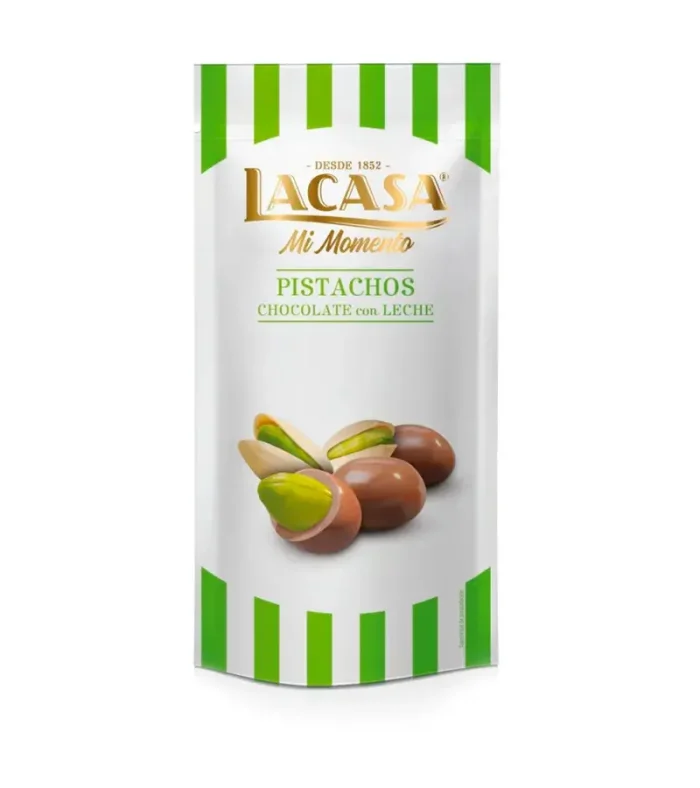 Pistachos Chocolate, Leche Lacasa Mi Momento 100G