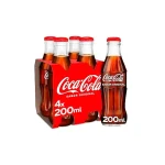 Coca-Cola Vidrio 200 Ml. X4
