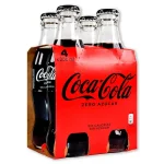 Coca-Cola Zero Vidrio 200 Ml. X4