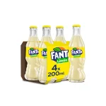 Fanta Limón Vidrio 200 Ml. X4