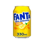 Fanta Limon Zero Lata 33Cl