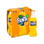 Fanta Naranja Vidrio 200 Ml. X4