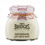 Mayonesa Con Lima Y Basilico Mrs. Bridges 180 Gr.