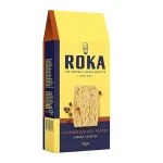Roka Crispies Cheddar & Black Pepper 70g.
