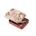 Lata Flores De Chocolate Crocante Amatller 60g.