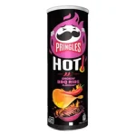 Pringles Hot Smokin Bbq Ribs Flavour 165g.