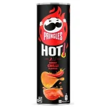 Pringles Hot Sweet Chilli Flavour 165g.