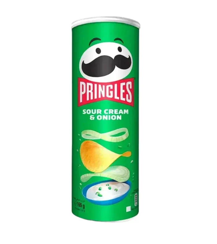 Pringles Sour Cream & Onion 165g.