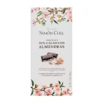Simon Coll 70% Cacao Con Almendras Tableta 100g.