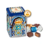 Bombón de turrón blando candil real arte cerámico obrador real 200g.