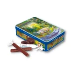 Flautines de chocolate coleccion thyssen obrador real lata 160g.